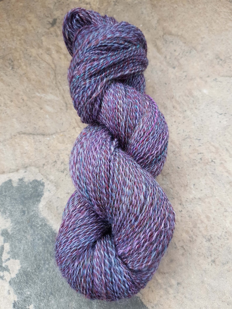 Granite Cliffs Hand Spun Blend of Merino and Corriedale 575 yards