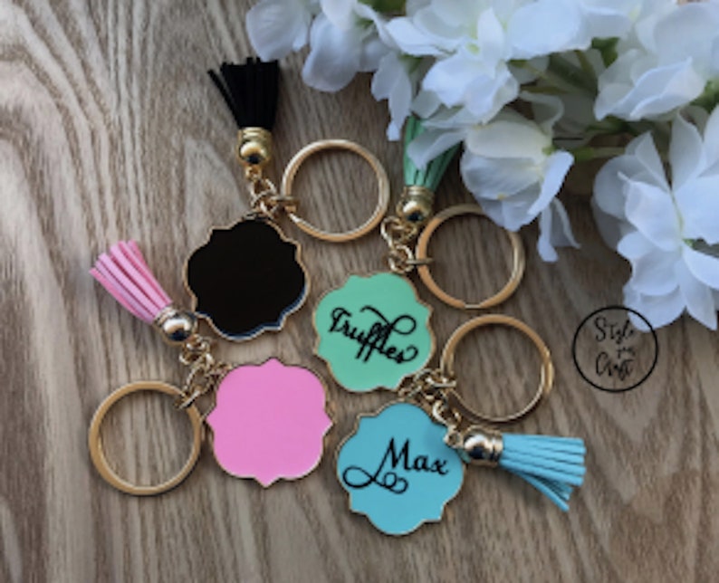 mothers day personalised keyring