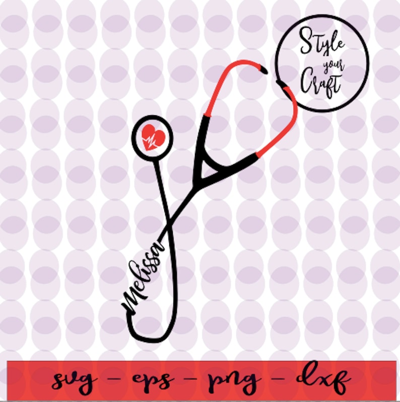 Download Iron On Stethoscope Cutting File Doctor Personalised Svg For T Shirt Christmas Idea Nurse Svg Car Decal Personalised Svg For Decal Clip Art Art Collectibles Delage Com Br