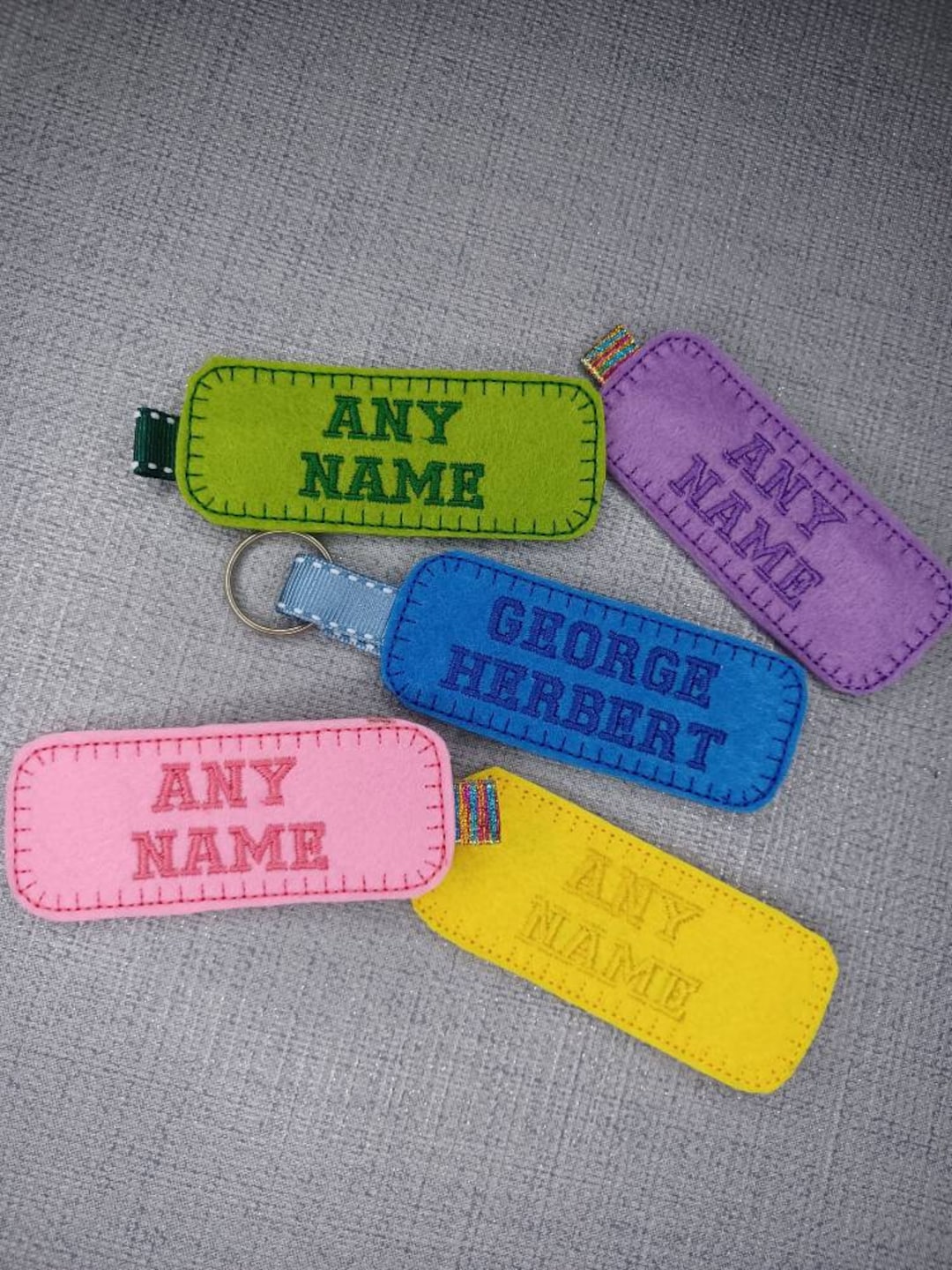 Backpack, Bag Tag. Personalised Any Name for Back to School. - Etsy UK