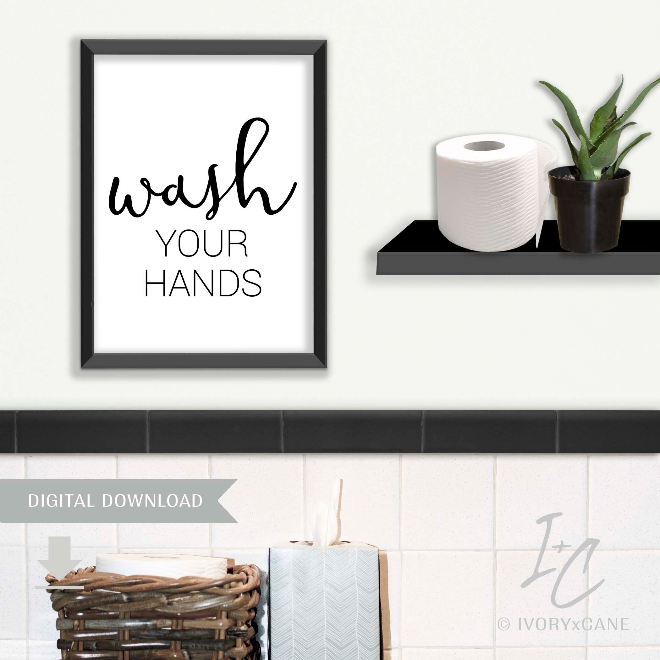 Bathroom Bathroom Décor Bathroom Wall Décor Bathroom Art | Etsy