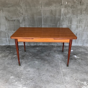 French Vintage Folding Dining Table 1950&#39;s