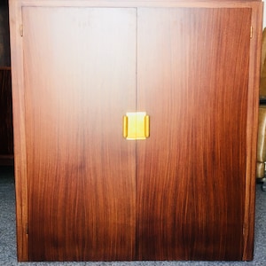French Art Deco Rosewood Cube Cabinet 1930&#39;s