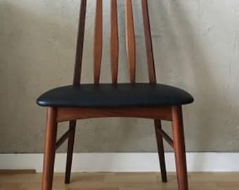 Mid-Century Eva Teak Dining Chair by Niels Koefoed for Koefoeds Hornslet