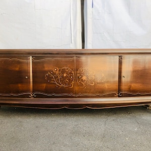 Luxury French Art Deco Rosewood Sideboard 1920&#39;s