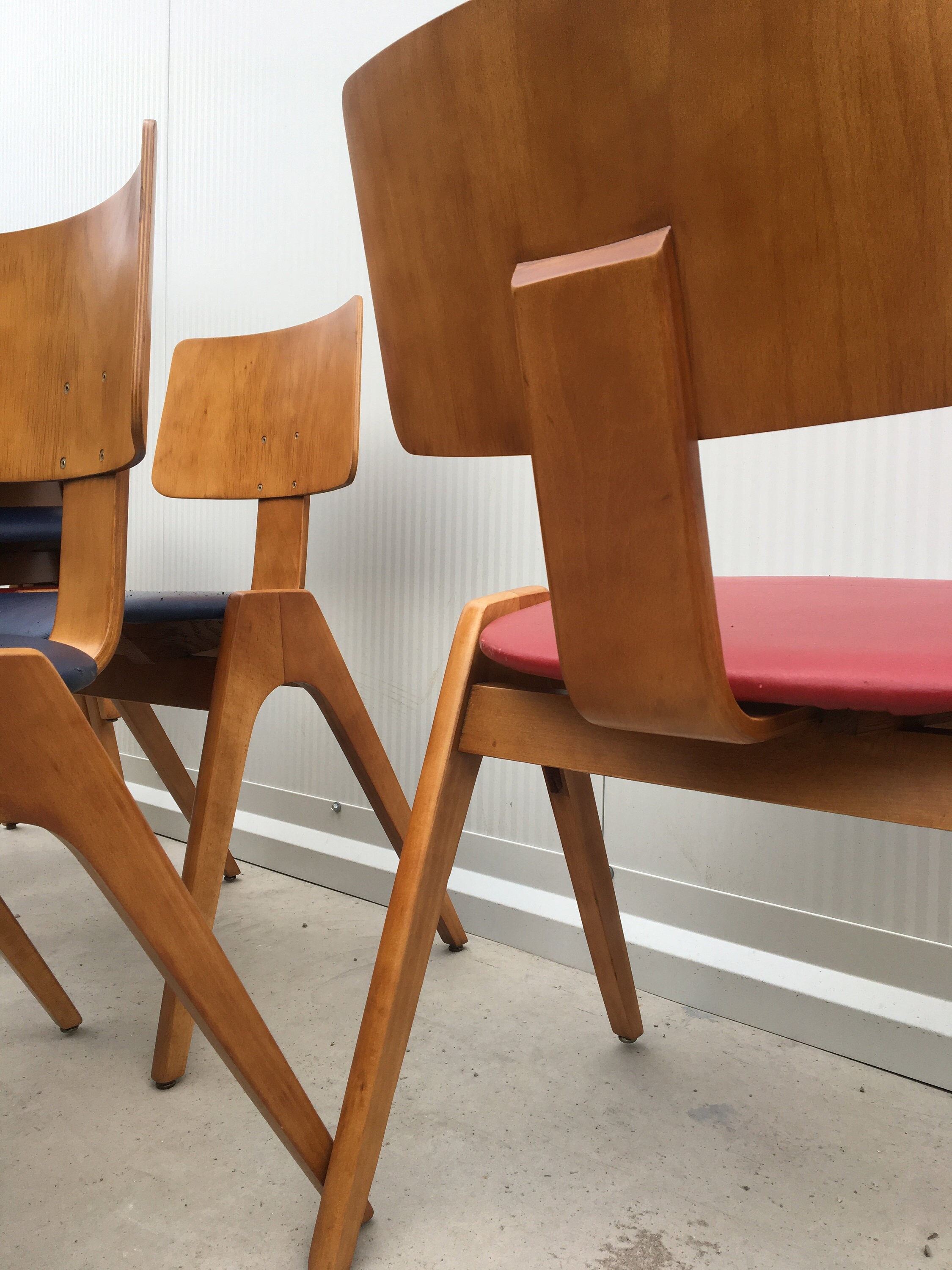 Robin Day QW Stack Chair 椅子 チェア ヴィンテージ ロビン デイ作ミッドセンチュリー ヒルスタック チェア、1950