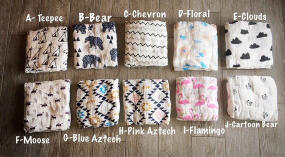 etsy swaddle blankets