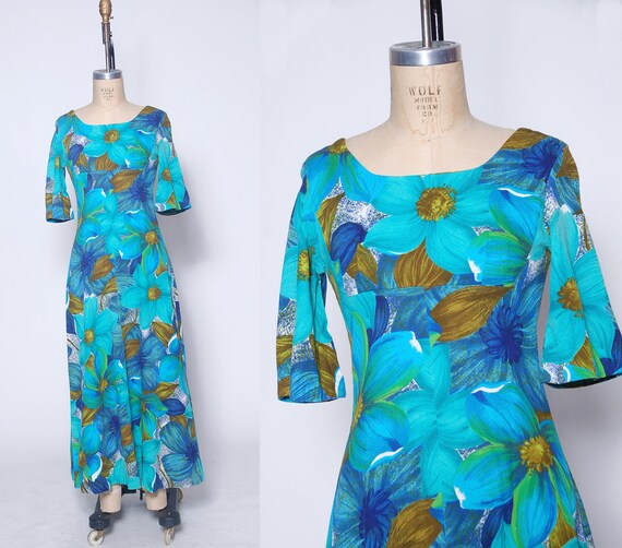 vintage luau dress