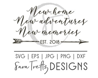 Free Free 253 New Home New Beginnings Svg SVG PNG EPS DXF File