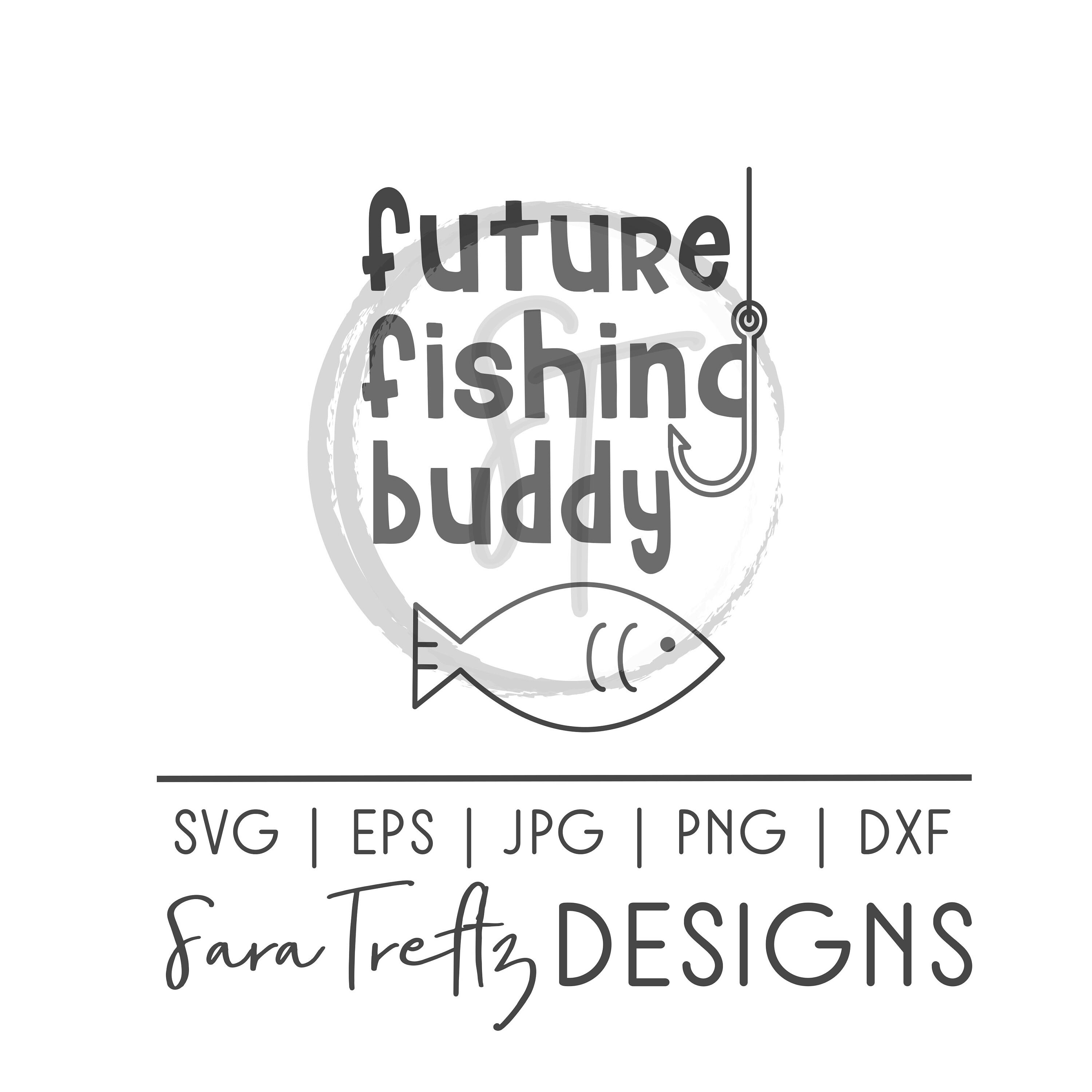 Download Future fishing buddy svg baby onesie svg baby bodysuit svg ...