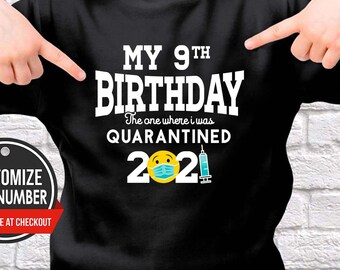 2021 Quarantine Quarantine Ruined My 4th Birthday Birthday The one where I was Quarantine Funny Birthday Shirt Quarantine
