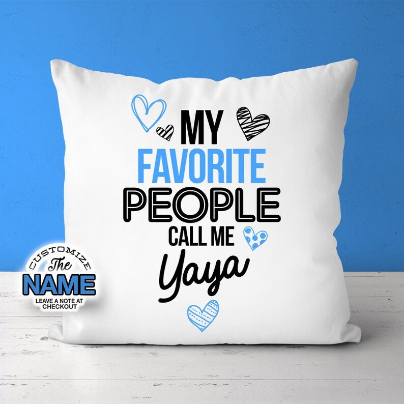 My Favorite People Call Me Yaya Grandma Gift Yaya Birthday Etsy