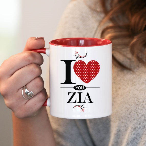 I Love You Zia Zia Gift Zia Birthday Zia Mug Zia Gift Etsy