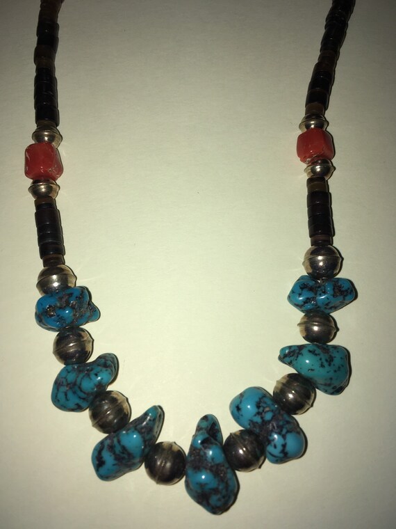 Turquoise necklace - image 2