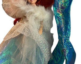 Disney Tyco die kleine Meerjungfrau Urlaub Ariel Puppe Kleid Schwanz Muschel Bikini Top