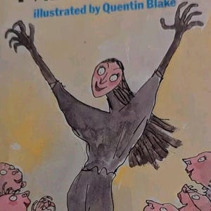 The Witches Roald Dahl Book 1983 Paperback Weekly Reader Vtg