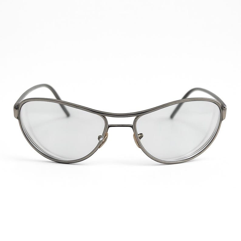 Ray Ban RB3342 Warrior Chrome Flex Hinge Wrap Frames 004/51 60 12 Eyeglasses image 1