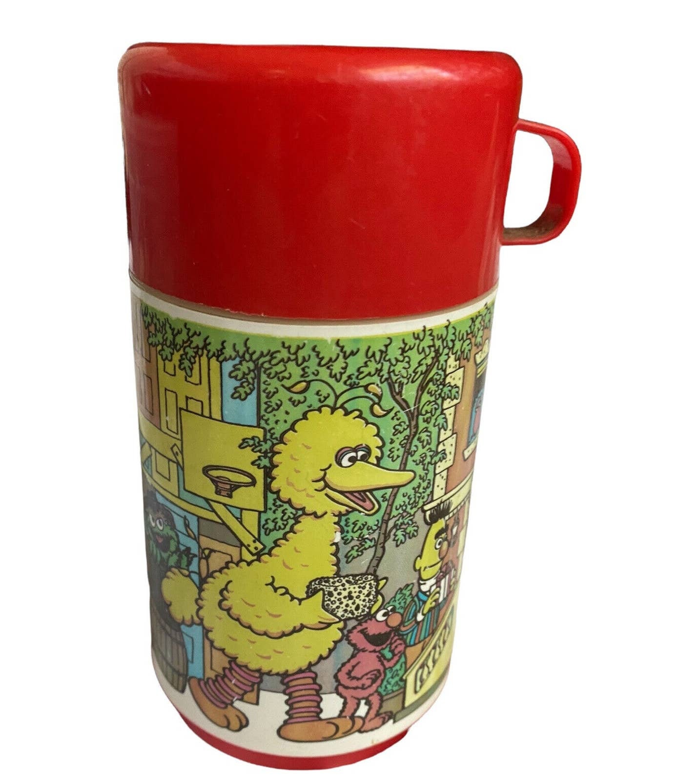 ヴィンテージ セサミストリート ランチボックス 魔法瓶 ボトル