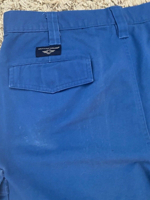 Vtg Southwest Airlines Cargo Shorts Uniform Cintas Em… Gem