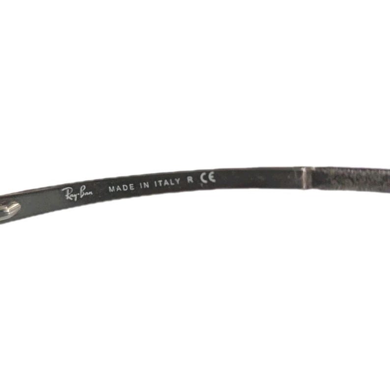 Ray Ban RB3342 Warrior Chrome Flex Hinge Wrap Frames 004/51 60 12 Eyeglasses image 7