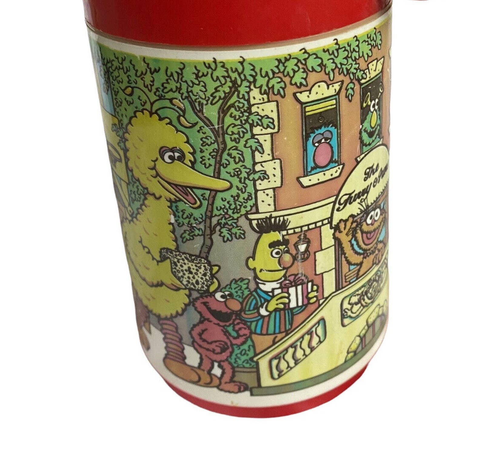 ヴィンテージ セサミストリート ランチボックス 魔法瓶 ボトル