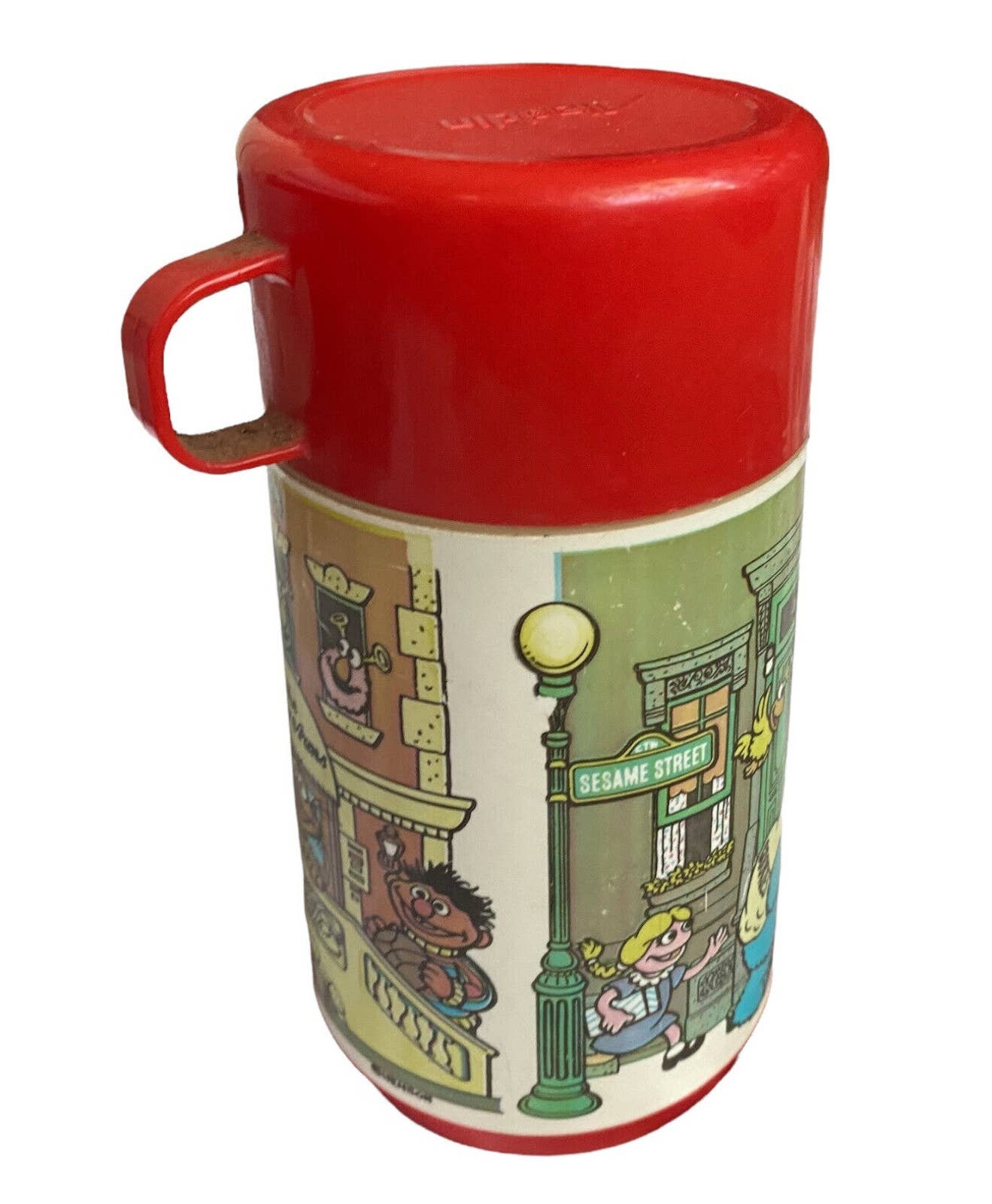 ヴィンテージ セサミストリート ランチボックス 魔法瓶 ボトル