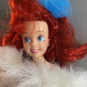 Disney Tyco Little Mermaid Holiday Ariel Doll Dress Tail Clamshell Bikini Top image 10
