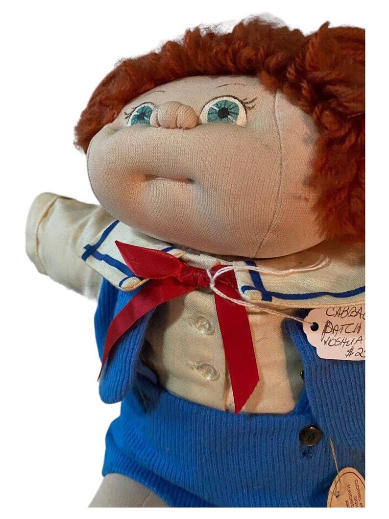 Vintage Soft Sculpture Doll Artist Made 80s Girl 22” Cloth Olgas ...