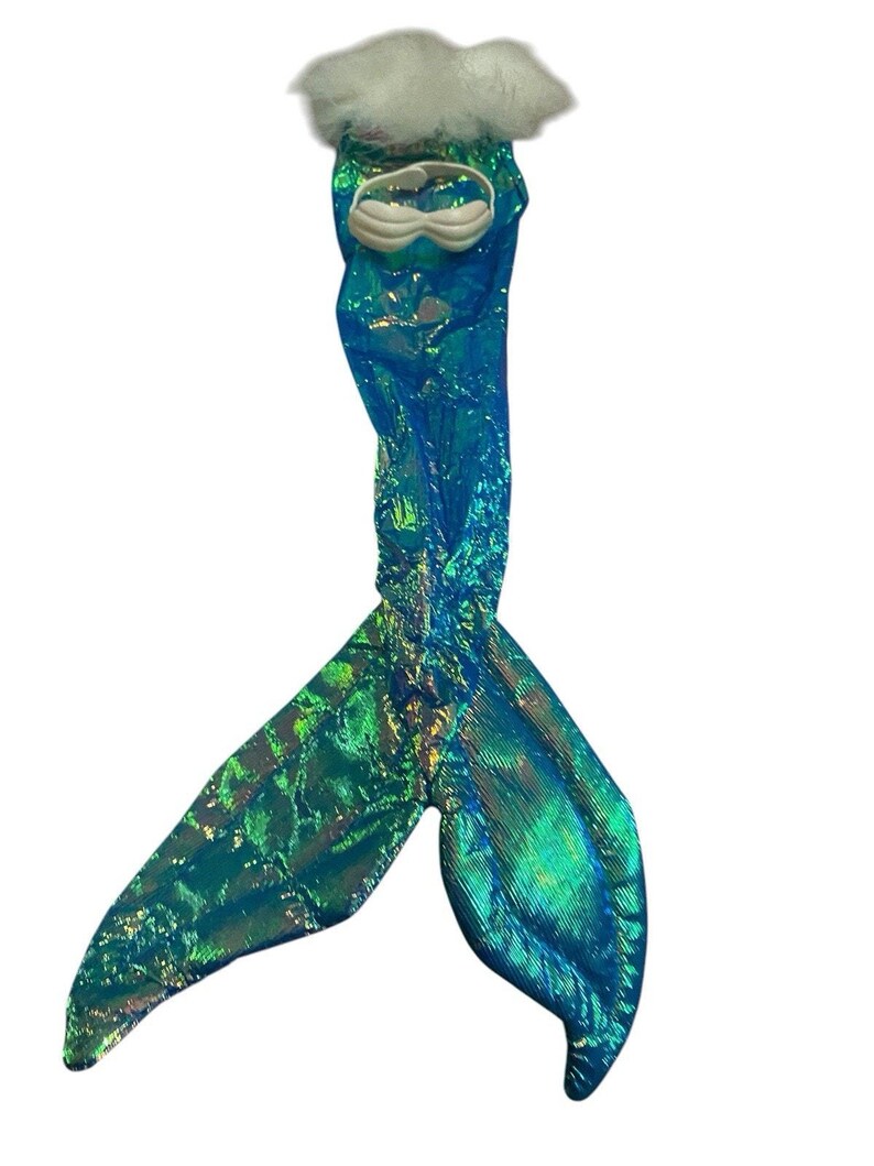 Disney Tyco Little Mermaid Holiday Ariel Doll Dress Tail Clamshell Bikini Top image 8