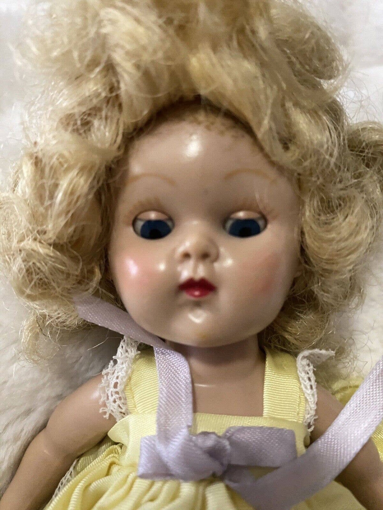 Vintage 1950's Vogue Ginny Doll 8 Plw Walker Blonde Etsy