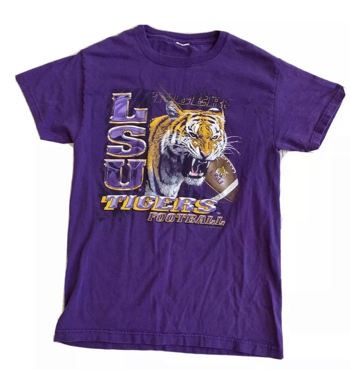 Vintage LSU Louisiana State University Tigers Tee Shirt Women Etsy