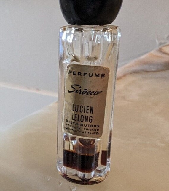 Lucien Lelong Sirocco Perfume Bottle Miniature Em… - image 5