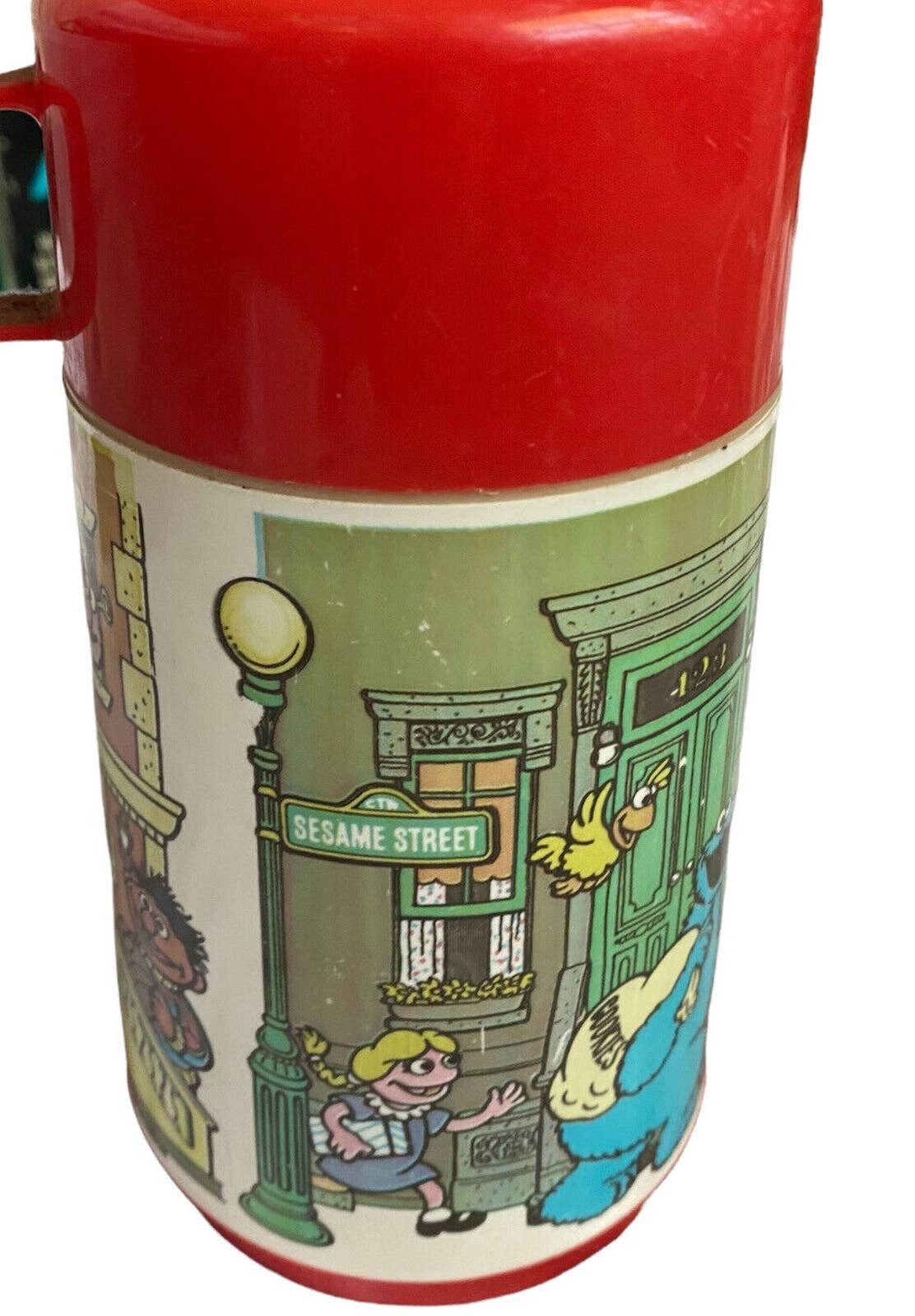 ヴィンテージ セサミストリート ランチボックス 魔法瓶 ボトル