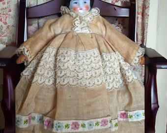 クラシック フラットヘッドチャイナドール - 日本 Etsy - 年代 1860 アンティーク雑貨