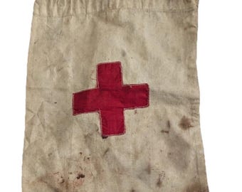 Authentic WWII Red Cross Patch From World War II for Medic or