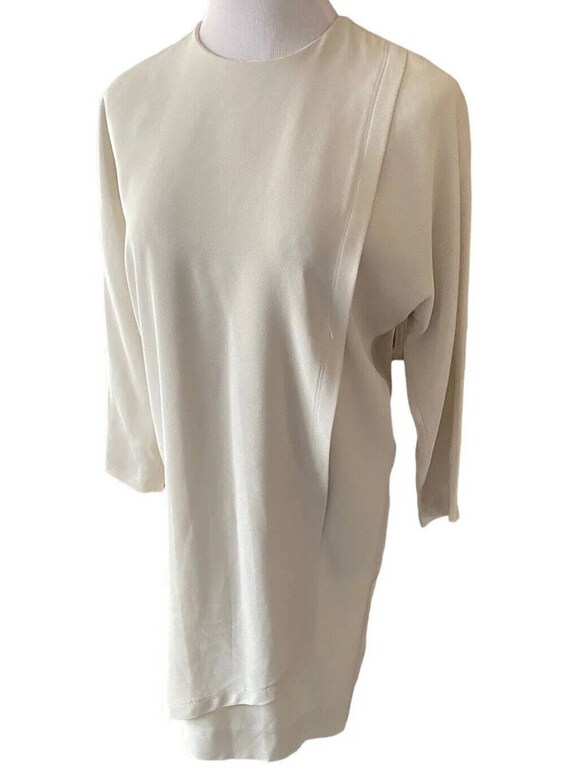 Buy Vintage 80s Daymor Couture Dress 8 L S Wrap White Cocktail Party Online in India Etsy