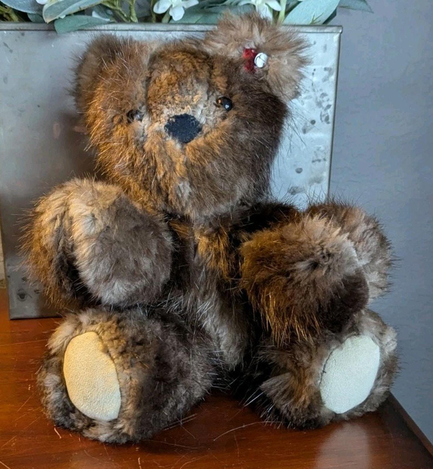 Real mink fur teddy bears - Etsy 日本
