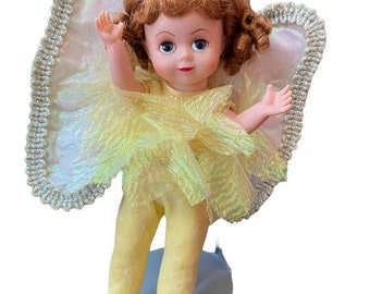 Vtg Madame Alexander Doll Yellow Butterfly Princess 25680 Fairy