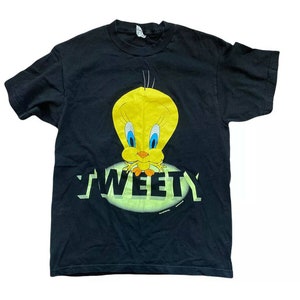 Vtg Tweety Bird 1992 United Brands Shirt Tee Women Large T 90s