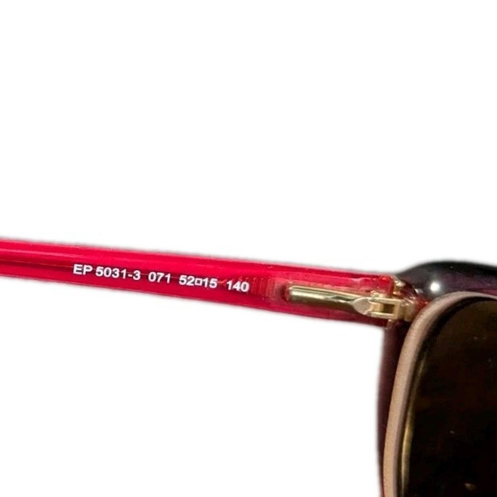 Emilio Pucci Sunglasses EP 5031-3 071 52-15-140 Cat Eye Red  display picture 1