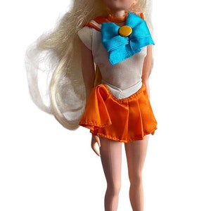 Sailor Venus Moon Deluxe Adventure Doll Irwin Toys 2000 Vtg Orange Blonde 11”
