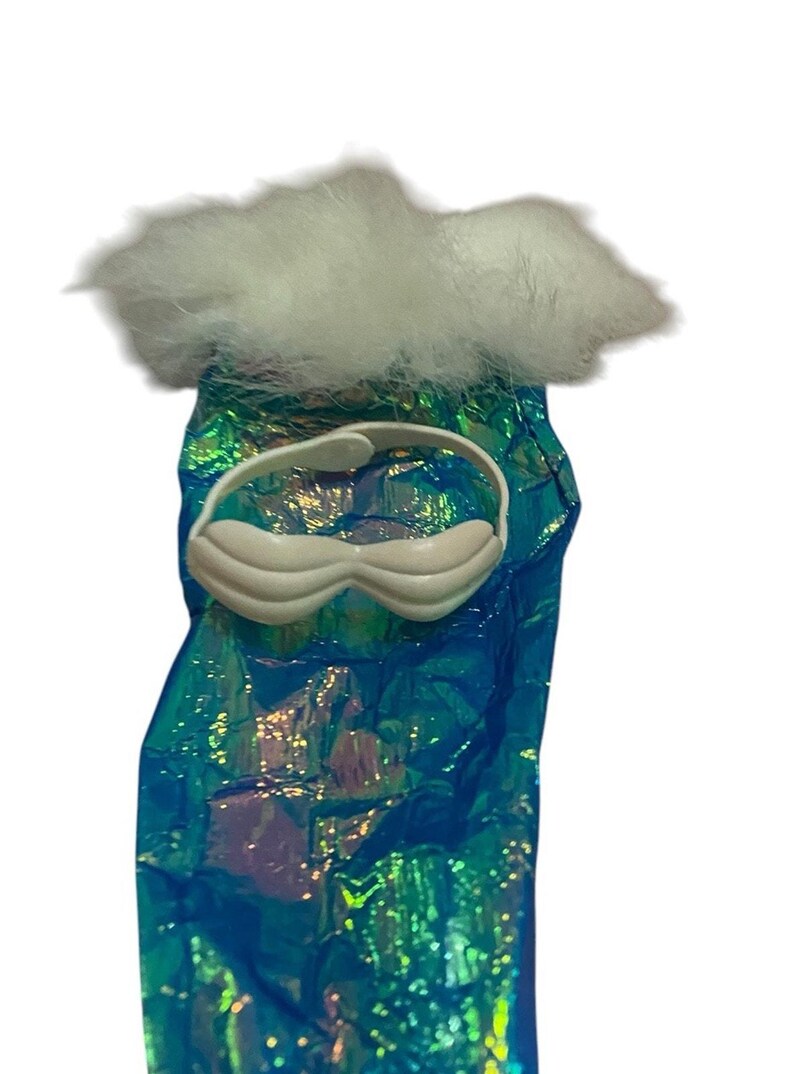 Disney Tyco Little Mermaid Holiday Ariel Doll Dress Tail Clamshell Bikini Top image 7