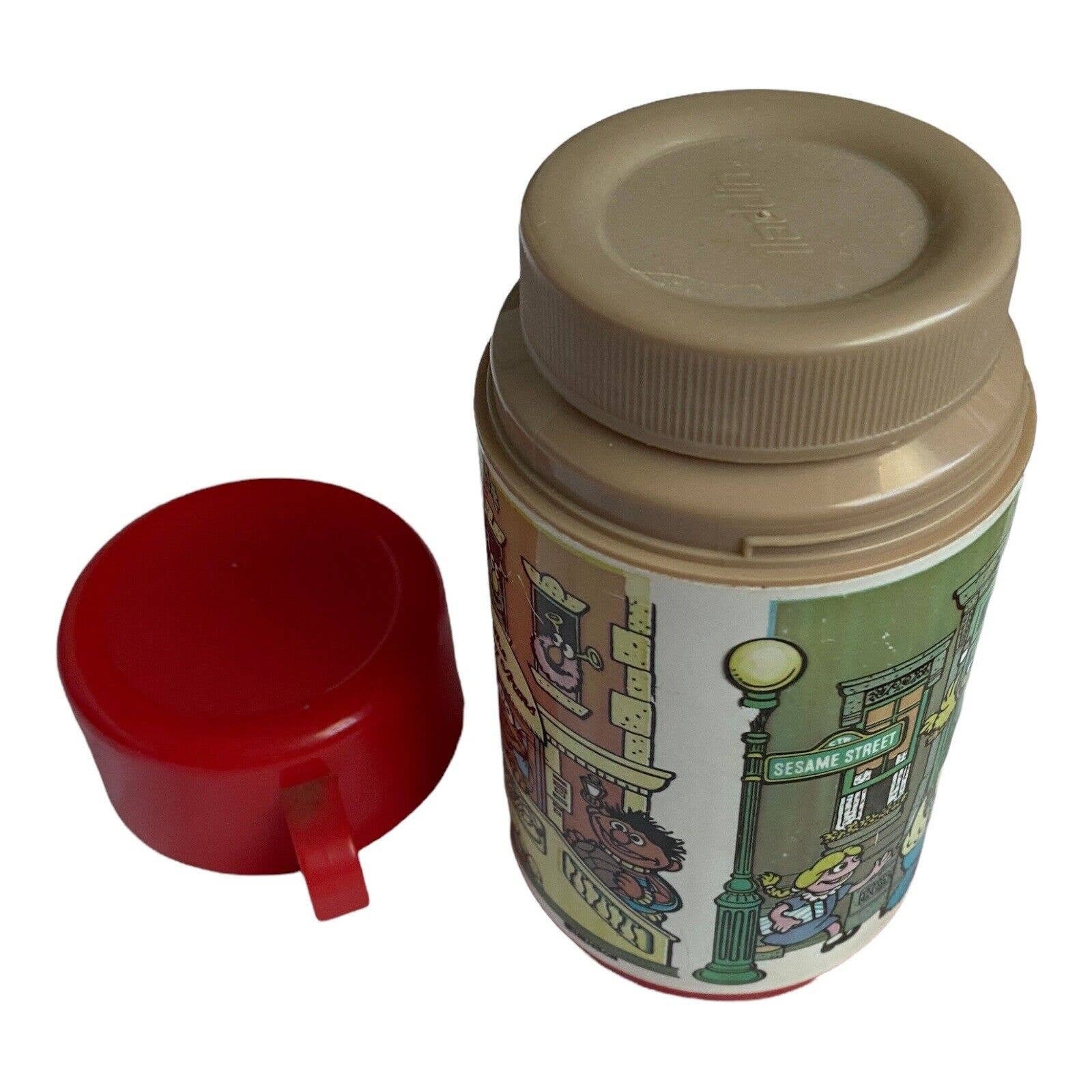 ヴィンテージ セサミストリート ランチボックス 魔法瓶 ボトル