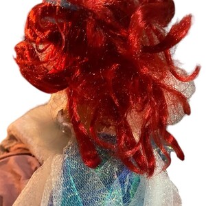 Disney Tyco Little Mermaid Holiday Ariel Doll Dress Tail Clamshell Bikini Top image 2