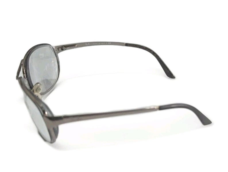 Ray Ban RB3342 Warrior Chrome Flex Hinge Wrap Frames 004/51 60 12 Eyeglasses image 5