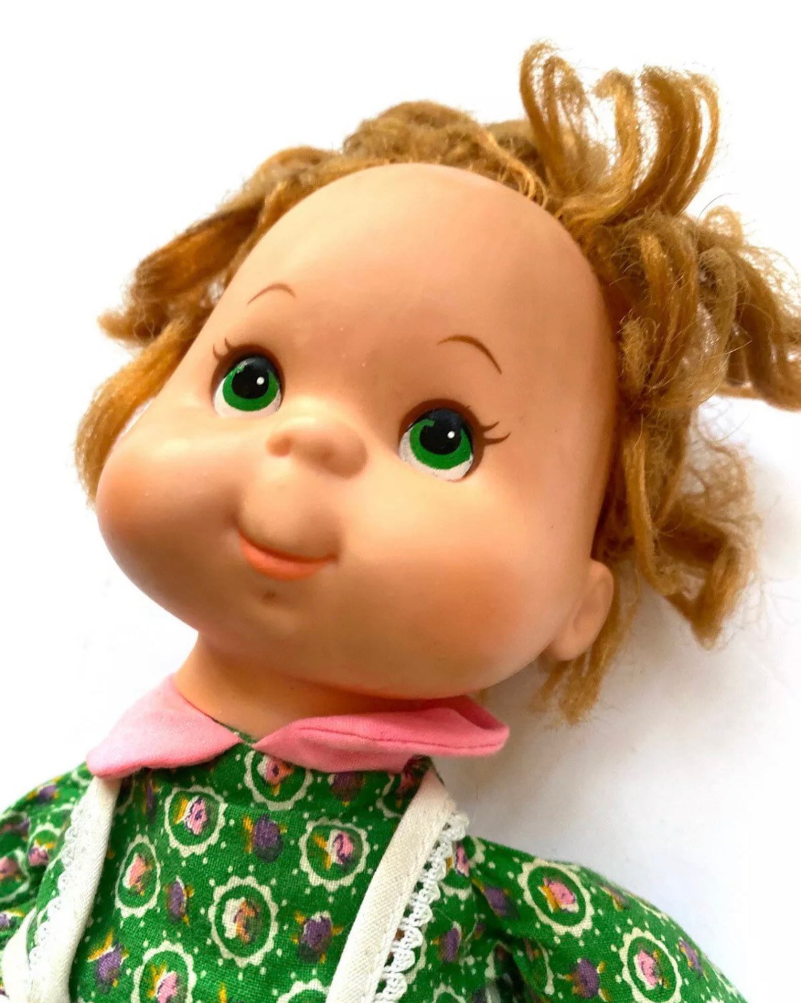 Vintage baby beans Mattel mama beans plush doll rubber face Etsy