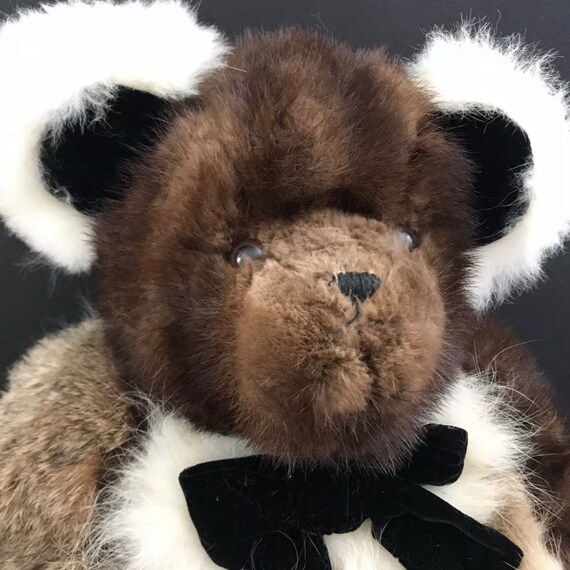 real fur teddy bear