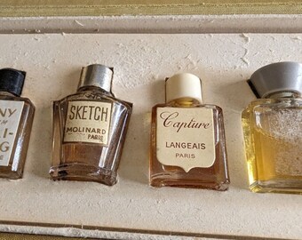 Vintage Les Parfums De Paris No 3 Special France Mini Perfume Box