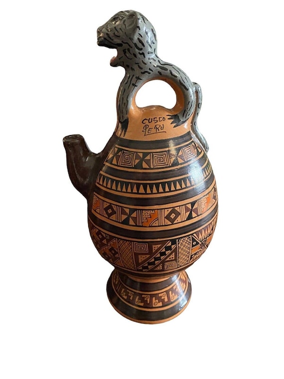 工芸品 Peru pottery church Peruvian Pottery Handmade Church – Galleria