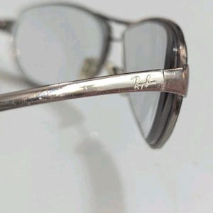 Ray Ban RB3342 Warrior Chrome Flex Hinge Wrap Frames 004/51 60 12 Eyeglasses image 11